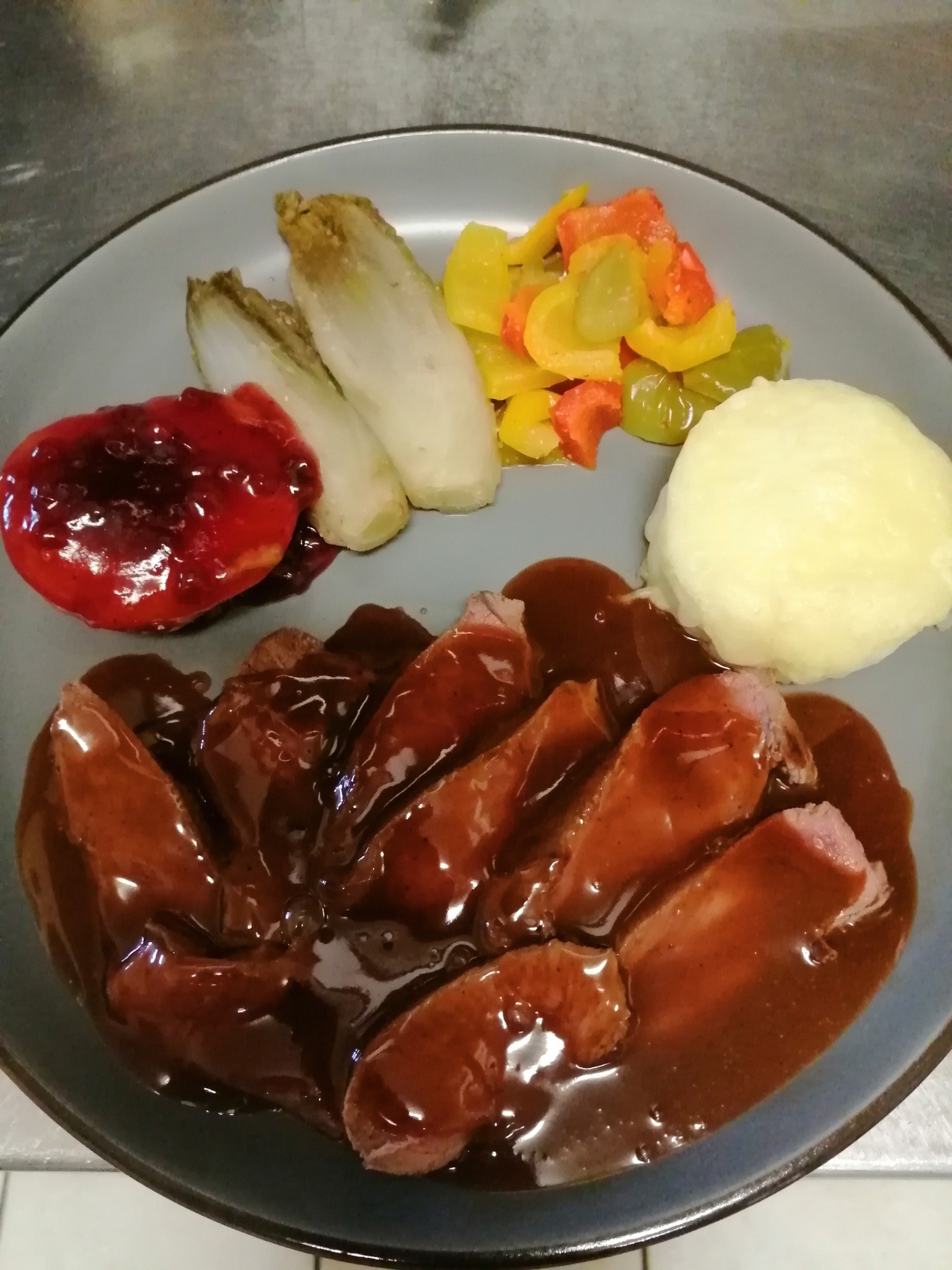 Plat de brasserie